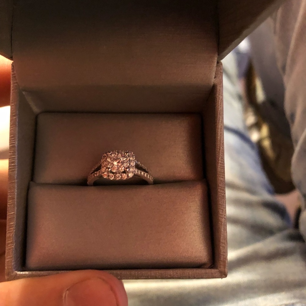 Engagement ring.